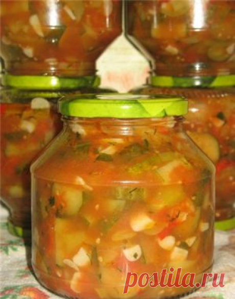 Простой рецепт лечо из огурцов - Лечо на зиму . 1001 ЕДА вкусные рецепты с !