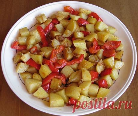Картошка с болгарским перцем – Kyxarka.ru