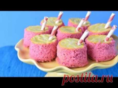 PINK LEMONADE CHEESECAKES, HANIELA'S