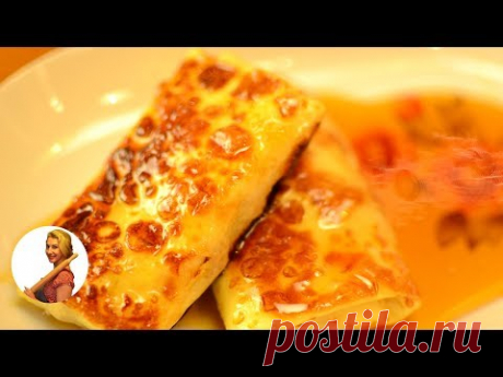 БЛИНЧИКИ с ЯБЛОКАМИ и КОРИЦЕЙ