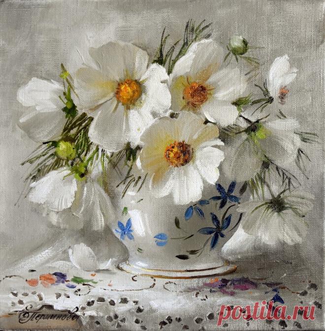 Солнышко в цветах: натюрморты Елены Перминовой | Краюшкина. Поэзия. Живопись. | Яндекс Дзен