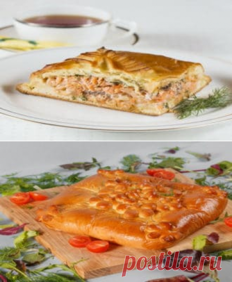 Выпечка с рыбой и морепродуктами