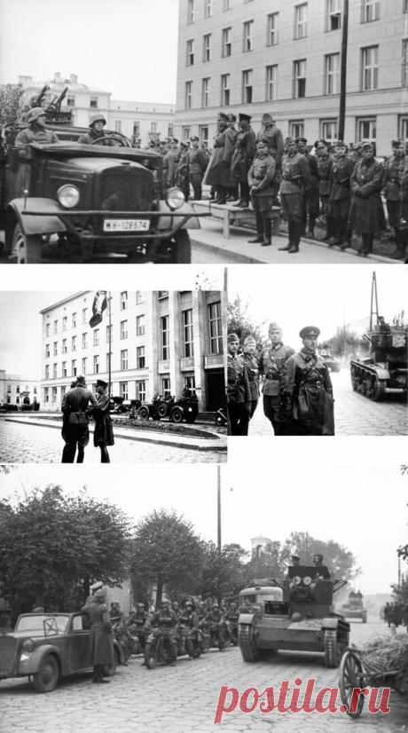 Парад в Бресте 1939 года. Кинохроника как доказательство. Тема проведения совместного советско-германского парада в Бресте нашла широкий отклик у читателей канала. И если читателю эта тема интересна, то я её немного разовью.

В своей статье "Парад в Бресте. Ложь, ставшая историей" я схематично прошёлся по хронологии событий. Не буду повторяться, тем кто не читал - рекомендую. Если желания нет, то это не беда - статья будет самодостаточной.