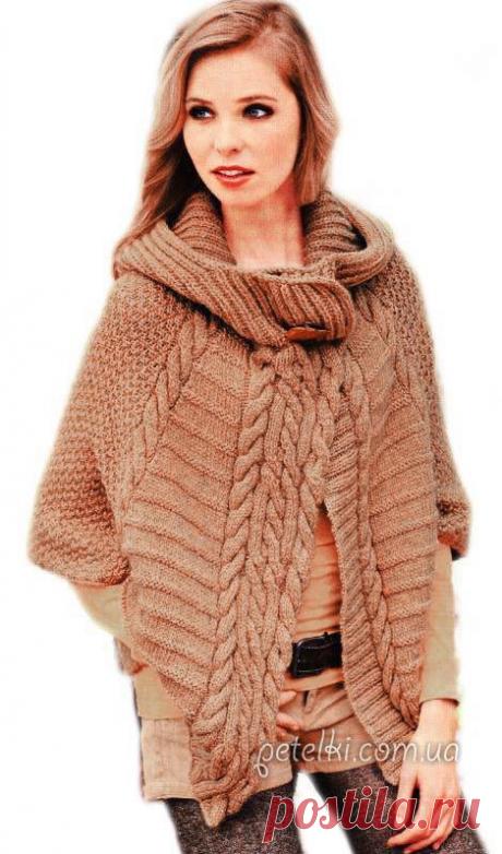 Вязаные пальто, жакеты, кардиганы со схемами » Страница 9