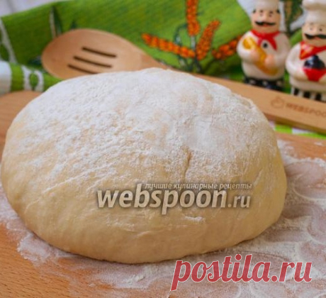 Тесто для пиццы на кефире