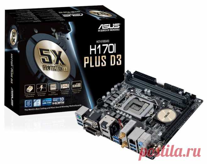 Новости Hardware - Материнские платы Asus H170: H170 Pro Gaming и H170I-Plus D3 | Overclockers.ua