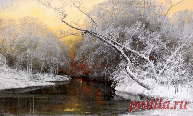 Творчество художника пейзажиста Арвида Маурица Линдстрема