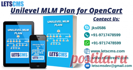 LetsCms Pvt. Ltd. presents a Unilevel MLM Plan for OpenCart and offers its web software and services at affordable prices. Visit LetsCms/mlmtrees official website to know about its features like payout settings, bonus settings, royalty bonus settings, payout settings or to know about its works, price, and all extra benefits of this product. Our products and their services are our first priority, so feel free to purchase or to take our services anytime from anywhere. Looking for a business