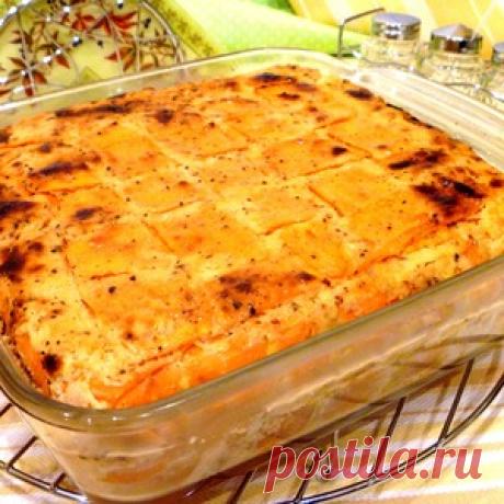 Запеканка "Голубец ленивый" - кулинарный рецепт