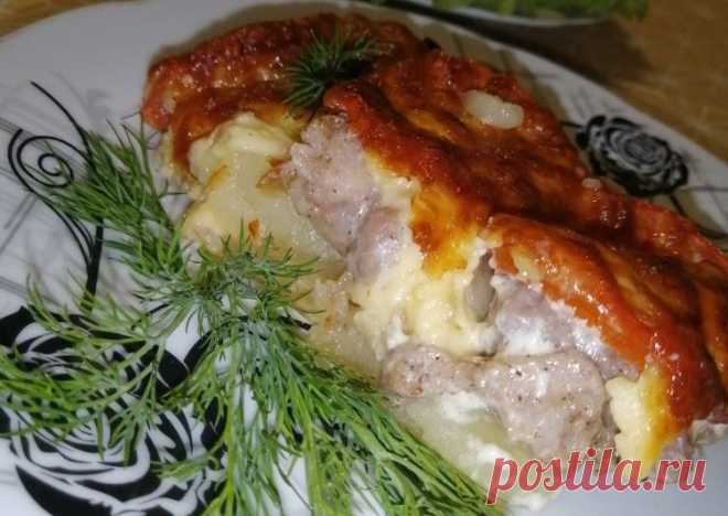 (33) ⚜️Мясо по-французски с запеченным картофелем - пошаговый рецепт с фото. Автор рецепта Надежда 🌳 . - Cookpad