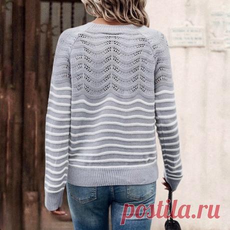 Узор «павлинье перо» или «ажурные волны»: 5 интересных идей вязания плечевого изделия | Вяжем вместе! | Дзен