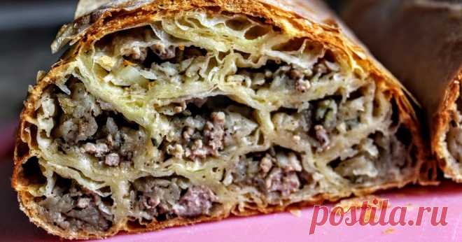 СОЛЕНО РУЛО С КАЙМА И КАРТОФИ
