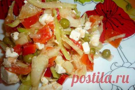 Овощной салат с сыром | Кухарята.ру