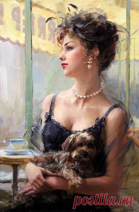 В уютном ресторанчике на тихой улочке Парижа... Константин Разумов.