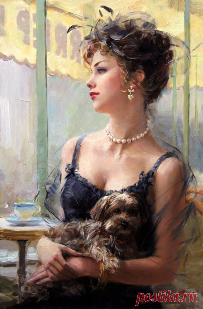 В уютном ресторанчике на тихой улочке Парижа... Константин Разумов.