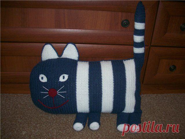 Как связать кота и кошку крючком, схема, идеи