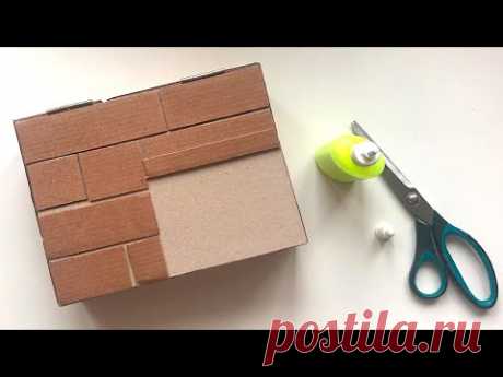 Шкатулка из картона своими руками