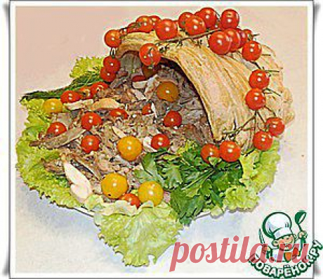 Мясная закуска &quot;Рог изобилия&quot; - кулинарный рецепт