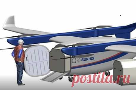Разработчик Су-57 начал сборку грузового «Атласа». В ОКБ «Сухого» началась сборка опытного образца беспилотного самолета вертикального взлета «Атлас», предназначенного для транспортировки грузов в удаленные районы без аэродромов, пишут «Известия». Размах крыла «Атласа» — более одиннадцати метров. Длина — более семи метров.