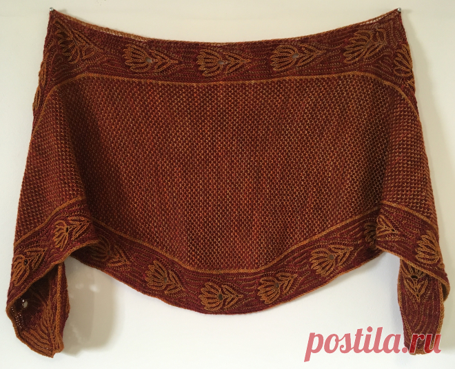 Ravelry: Dreaming of Spring Shawl pattern by Leela Frankcombe