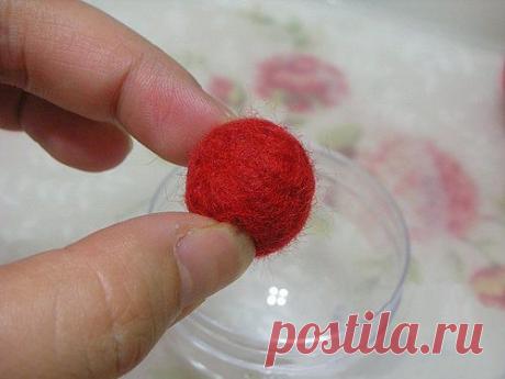 Быстрый способ свалять бусину