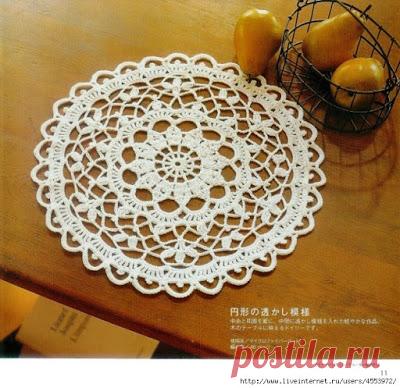 Irish crochet &: CROCHET DOILY