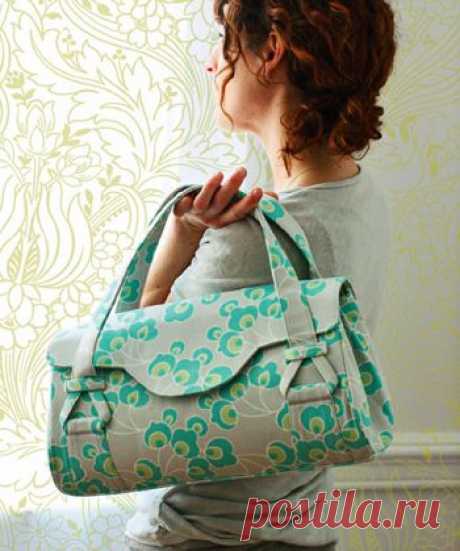 Free Amy Butler Pattern ~ Blossom Handbag/Shoulder Bag | Sew Mama Sew | Outstanding sewing, quilting, and needlework tutorials since 2005.