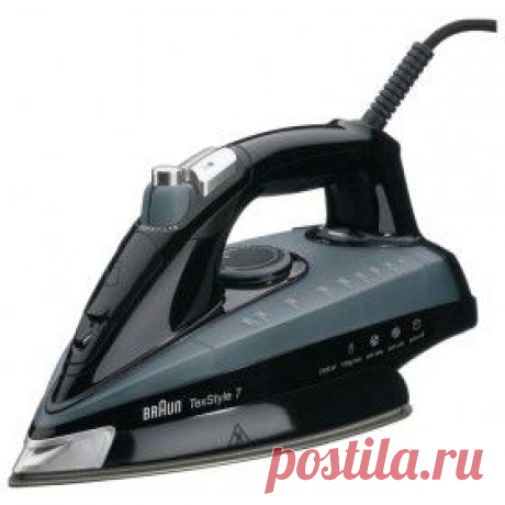 Купить Утюг Braun TS745 черный в Пензе, цена / Интернет-магазин &quot;Vseinet.ru&quot;.
Утюг Braun TS 745A оснащен специальной подошвой Eloxal. Покрытие подошвы устойчиво к коррозии, царапинам. 
Благодаря функции вертикального отпаривания вы сможете разгладить вещи, не снимая их с вешалки. А также разгладить шторы. Утюг удобен в использовании.