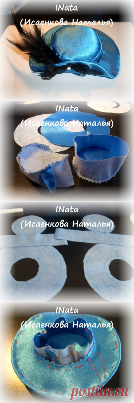 Шьем шляпу для куклы - Ярмарка Мастеров - ручная работа, handmade