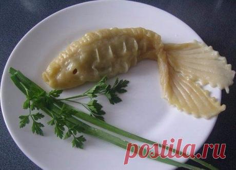Манты - рыбки : мастер-класс