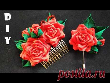 D.I.Y. Kanzashi Valentine Rose for Him &amp; Her