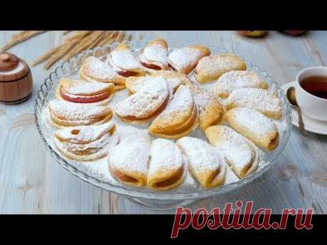 Творожное печенье с яблоками - Рецепты от Со Вкусом