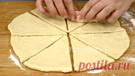 Готовлю с любой начинкой, а тесто - на любом рассоле: рогалики 