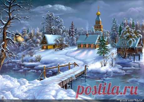 Валит дымок не спеша в поднебесье! Старый Новый год!