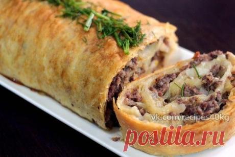 🔹 Диетический мясной пирог 🔹 / Всё за еду!
