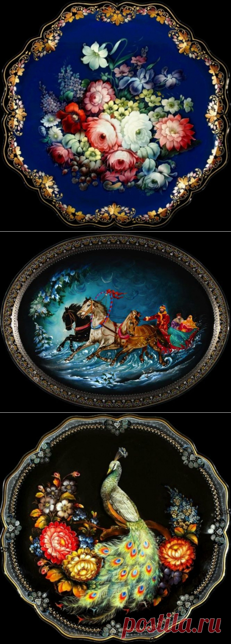 Мастерство Жостовской росписи