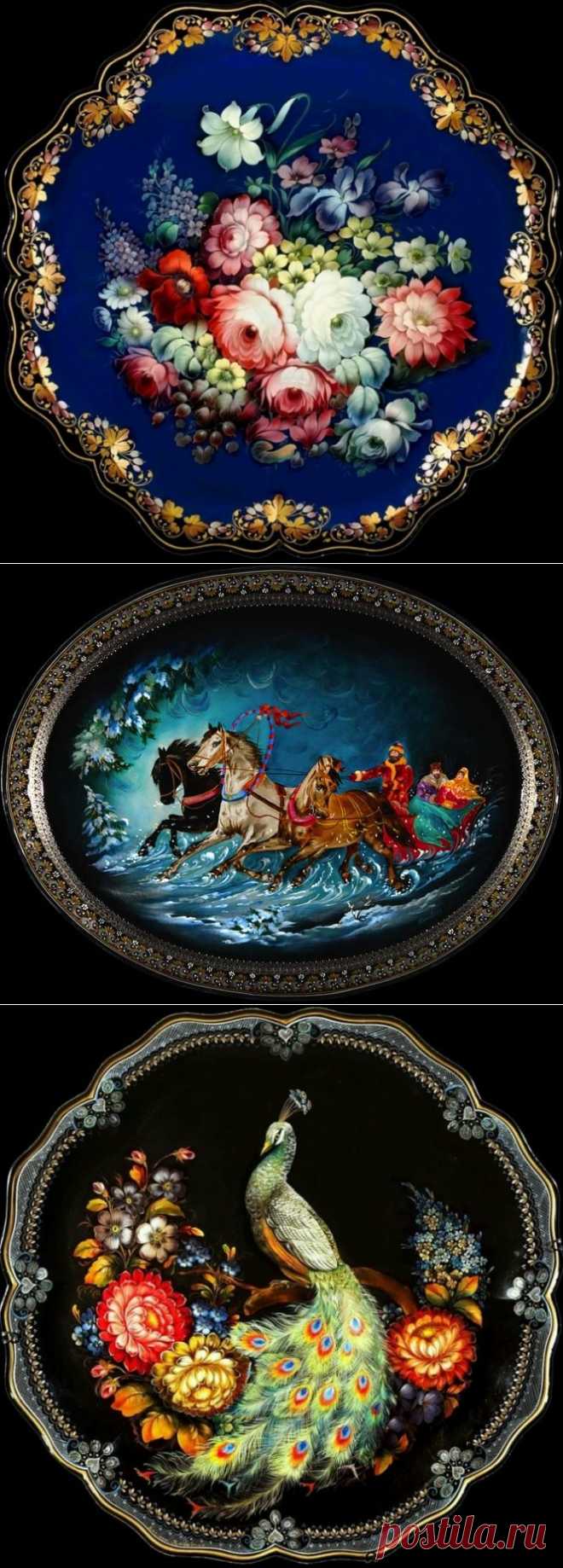 Мастерство Жостовской росписи