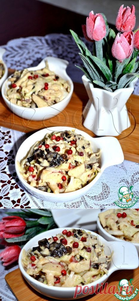Салат "Как будто с мясом"