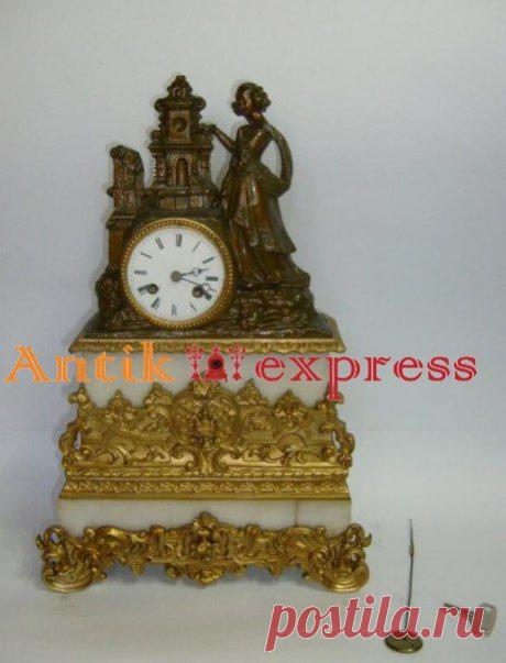 Старинные часы 
Франция 19 век