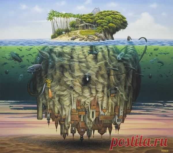 (2) Яцек Йерка (Jacek Yerka) - иллюстратор