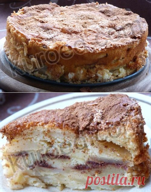 "Пьяная" шарлотка