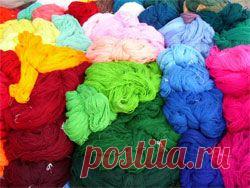 Природные красители + Несколько старинных рецептов окрашивания пряжи