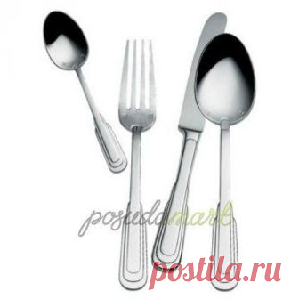 Набор столовых приборов 36 пр 6 персон нержавеющая сталь 18/10 стальной серия Приборы Caprice Zepter International LB-300 с доставкой - Posudamart.Ru