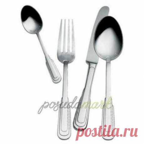 Набор столовых приборов 36 пр 6 персон нержавеющая сталь 18/10 стальной серия Приборы Caprice Zepter International LB-300 с доставкой - Posudamart.Ru