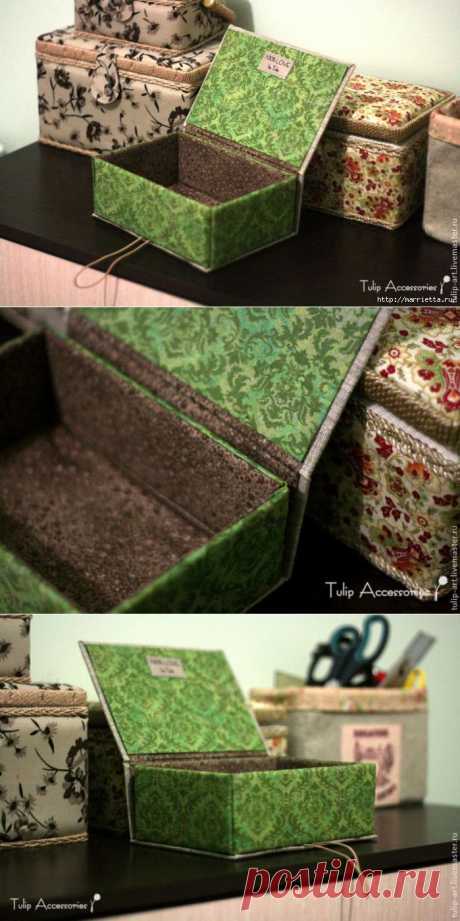 HANDMADE из картона. Шкатулка своими руками