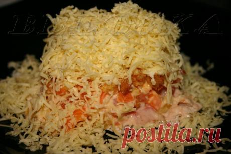 Салат &quot;Сугроб здоровья&quot; - кулинарный рецепт