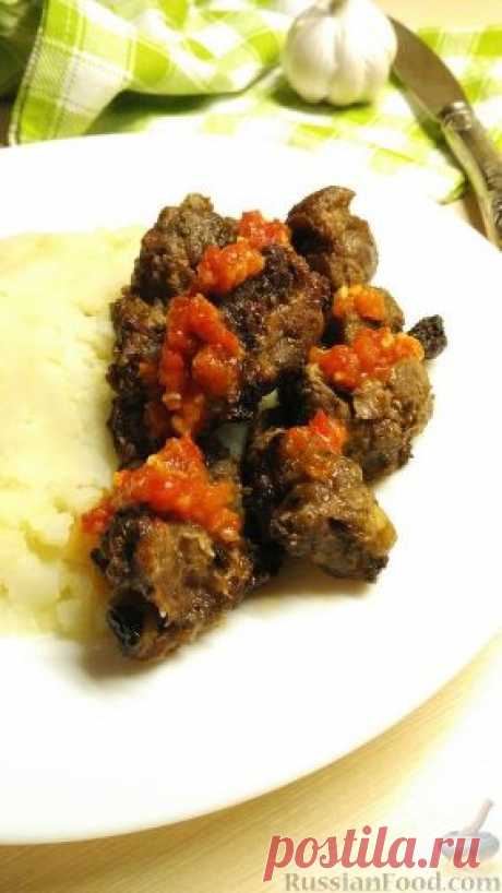 Рецепт: Свиной шашлык в духовке на RussianFood.com