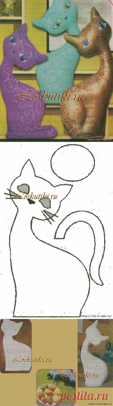 миленькие кошечки. 

Ни прибавить, ни убавить - миленькие самодельные кошечки...