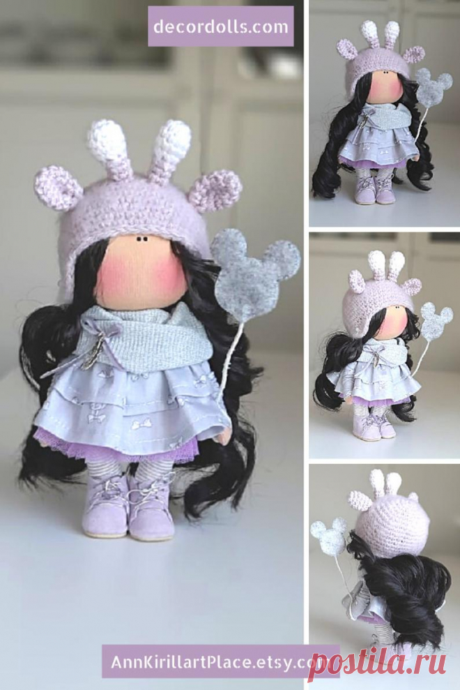 Nursery Design Doll Custom Made Doll Tilda Christmas Gift | Etsy