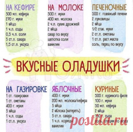 Вкусные оладушки - полезны для иммунитета